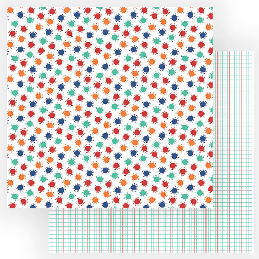 Covid-19 Quarantine Life Scrapbook Paper