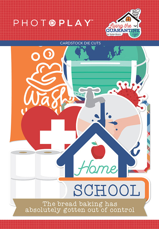 Quarantine Life Ephemera Die Cut Set by Photo Play