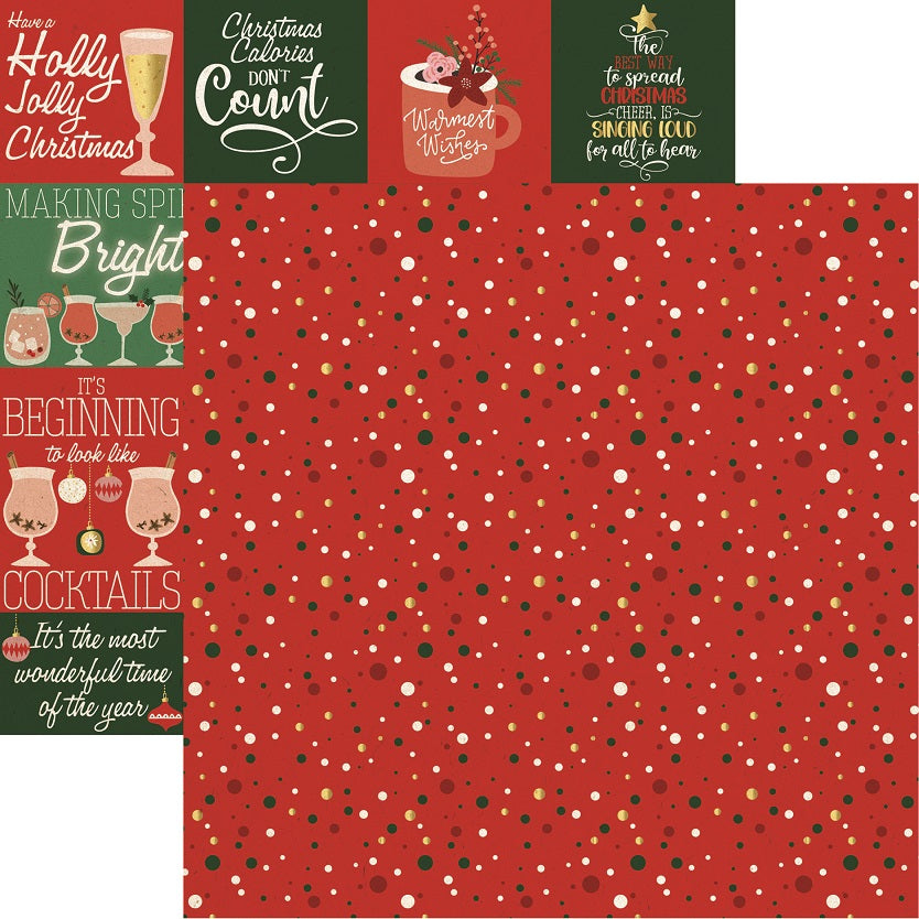 Wishes - Christmas Wishes Scrapbook Paper by Reminisce