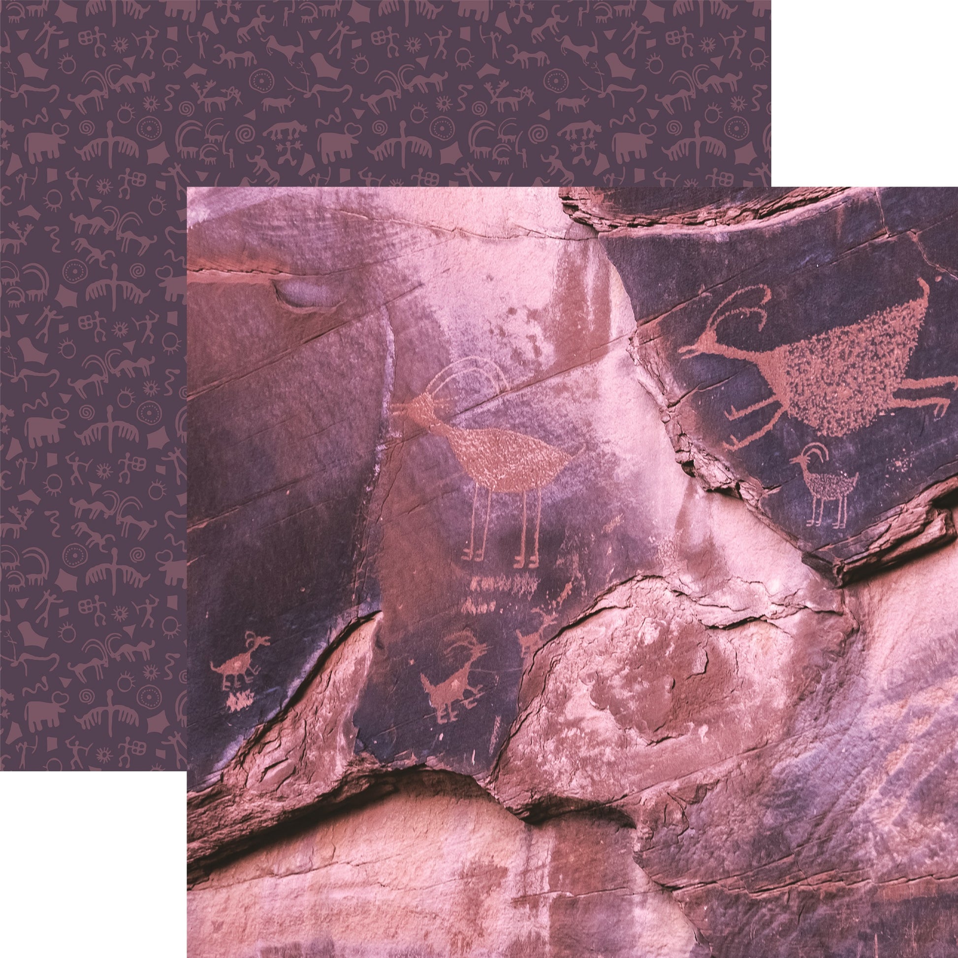Scrapbook Rocks Rock Art - Desert Landscape 12X12 Travel Scrapbook Papers – Country ...