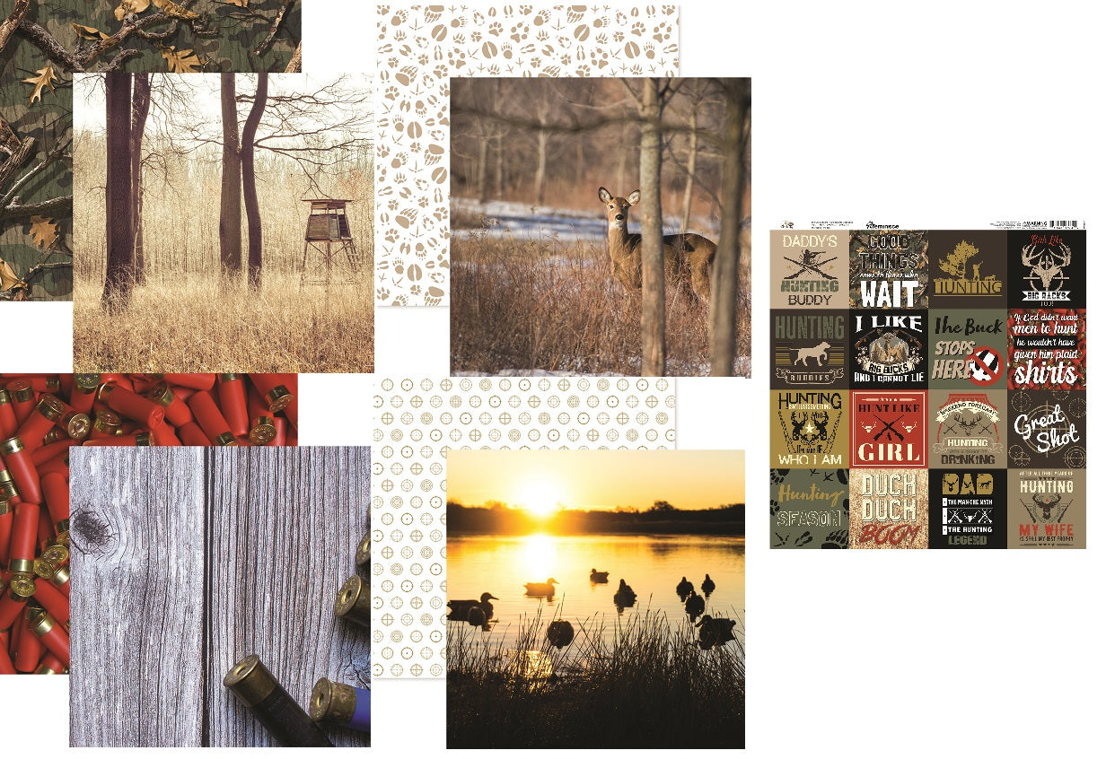 Hunting Life Scrapbook Kit by Reminisce