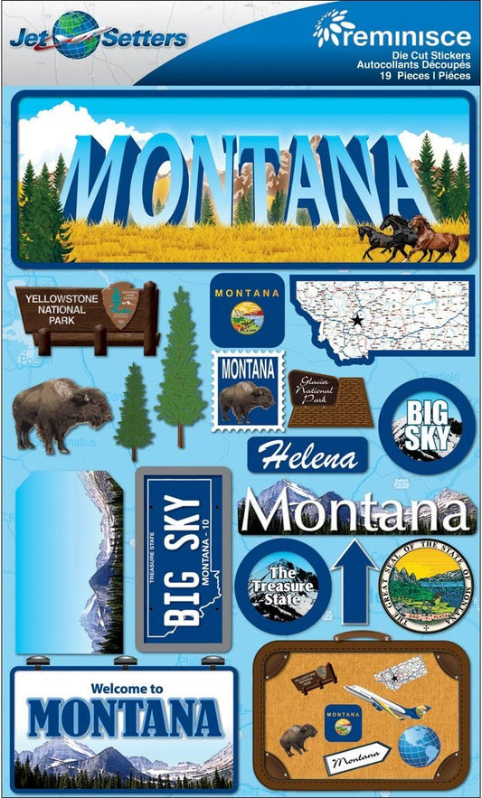Reminisce Montana 3d Stickers