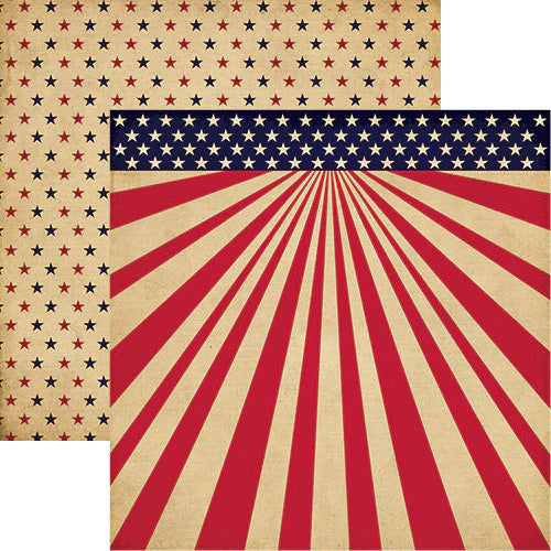 Reminisce Let Freedom Ring Scrapbook Paper