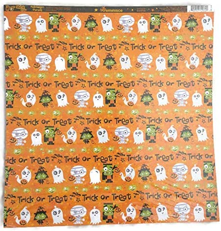 halloween Parade Moonshine Crew Scrapbook Paper