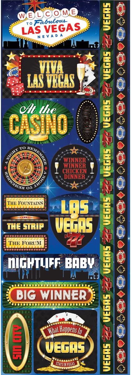 Las Vegas Stickers by Reminisce