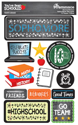 Sophomore 10th Grade Stickers