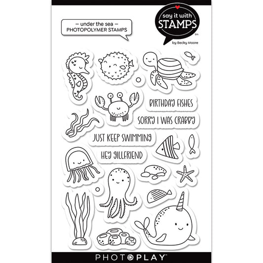 Under the Sea Animals Stamps Set