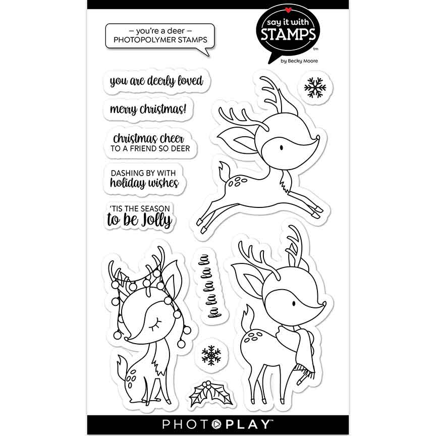 You're a Deer Stamp Set by Photo Play