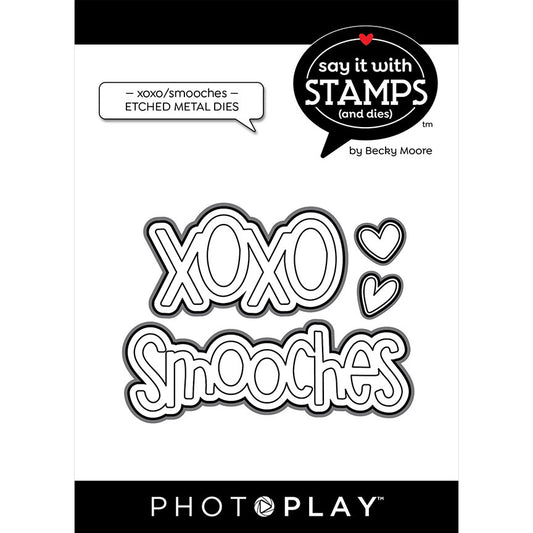 XoXo Smooches Title Dies Set by Say it with Stamps