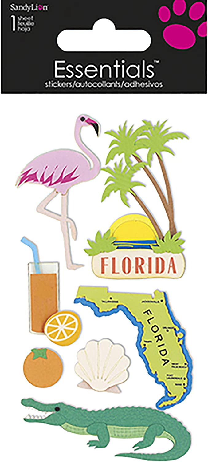 Essentials Florida 3d Stickers