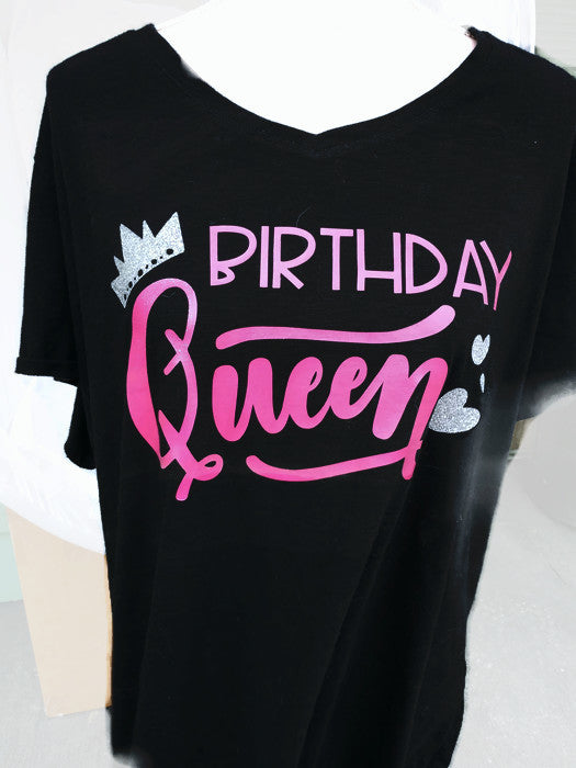 Birthday Queen Womens TShirt