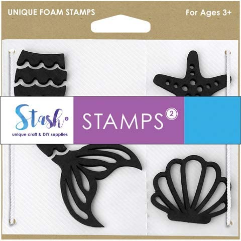 Mermaid Foam Stamps