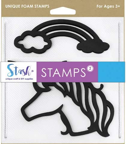 Unicorn and Rainbows Stamps
