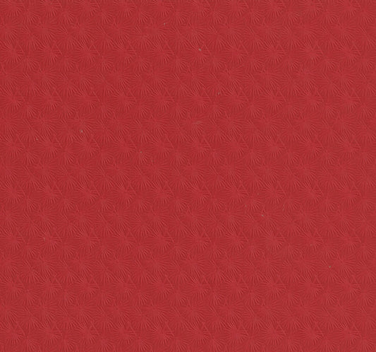 Embossed Translucent 12x12 Red Starburst Paper - 5 Sheets