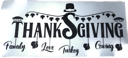Thanksgiving Sticker Decal
