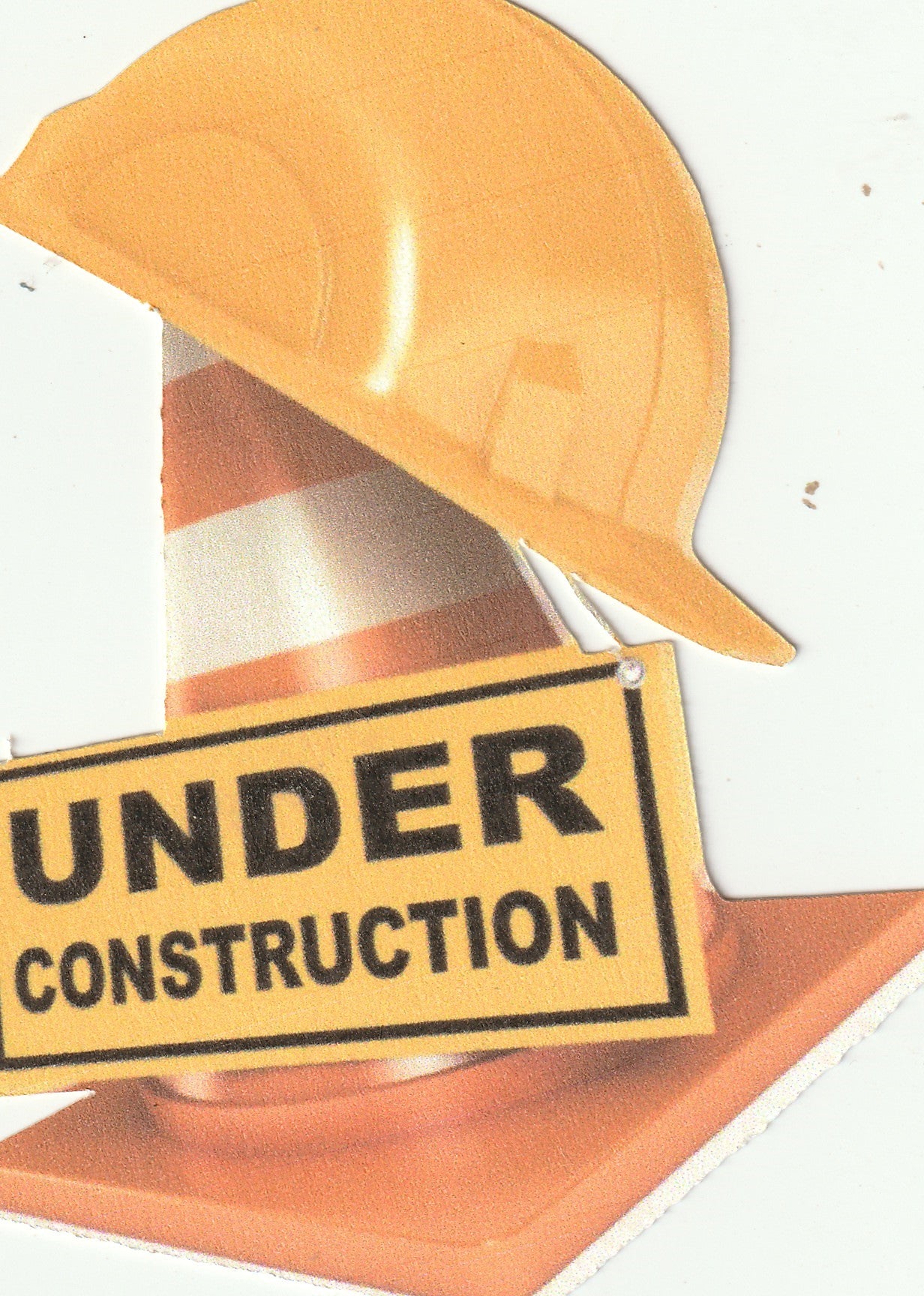 Under Construction Die Cut