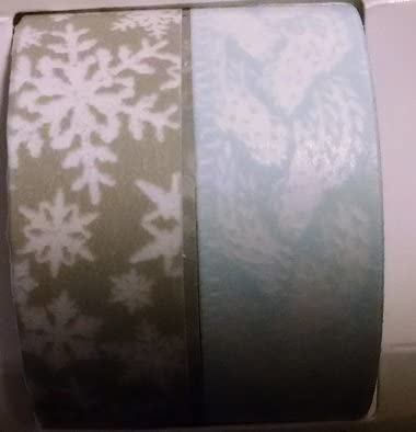 Washi Tape Snowflake Patterns