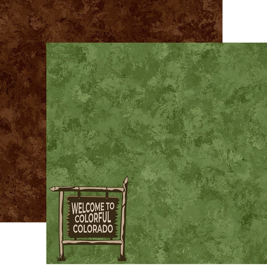 Welcome to Colorful Colorado Scrapbook Paper