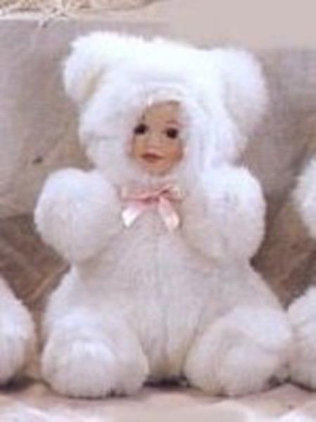 White Bear Animal Doll