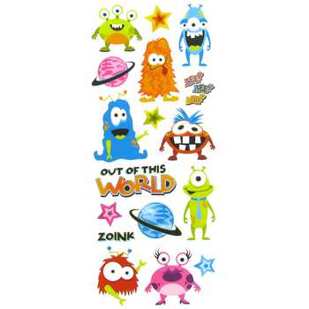 Cute Alien Monster Stickers – Country Croppers