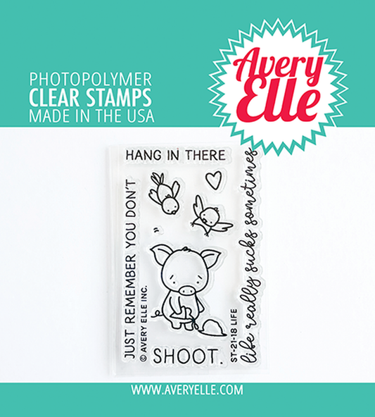 Avery Elle Life Stamps Set