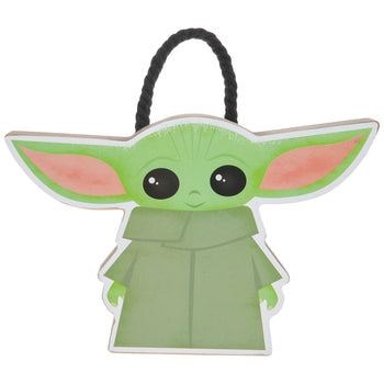 Baby Yoda Wooden Home Decor