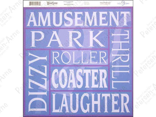 Amusement Park 12x12 Cloud 9 Paper 4 Sheets