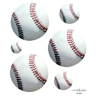 Baseball Scrapbook Stickers 