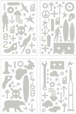 Basic Grey Chipboard Set - Obscure - 4 Sheets