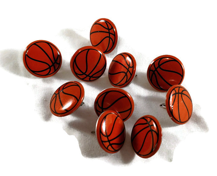 Basketball Brads Sports Ball Paper Fasteners