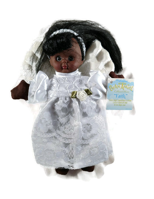 African American Bean Angel Doll