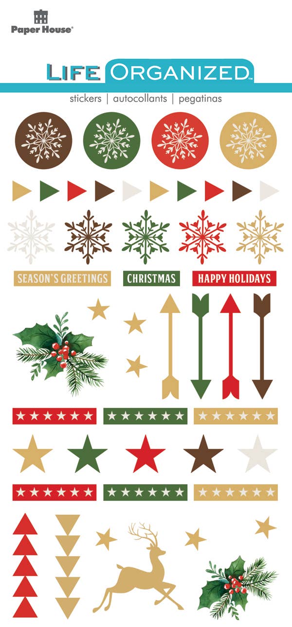 Christmas Joy Epoxy Sticker