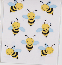 Cute Bumblebee Stickers | Stickers | 2 Sheets