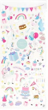 Birthday Unicorn Stickers