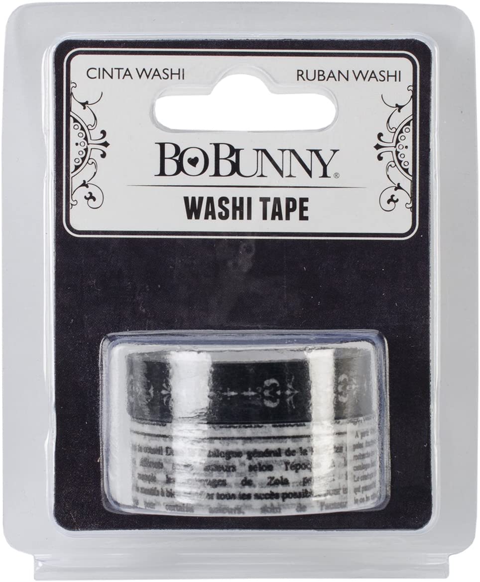 Bo Bunny black and White Washi Tape