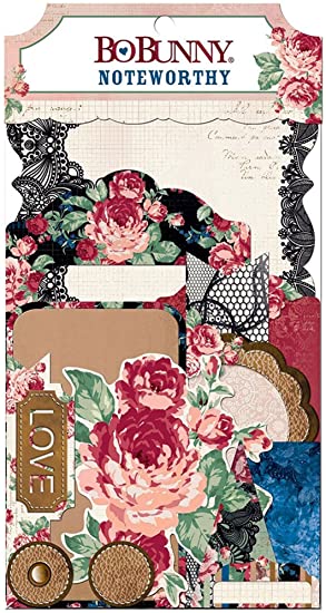 Love and Lace Noteworthy Die Cuts Ephemera