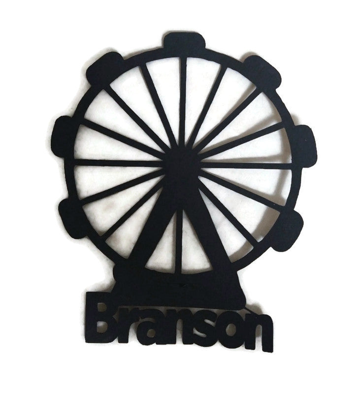 Branson Ferris Wheel die Cut Title