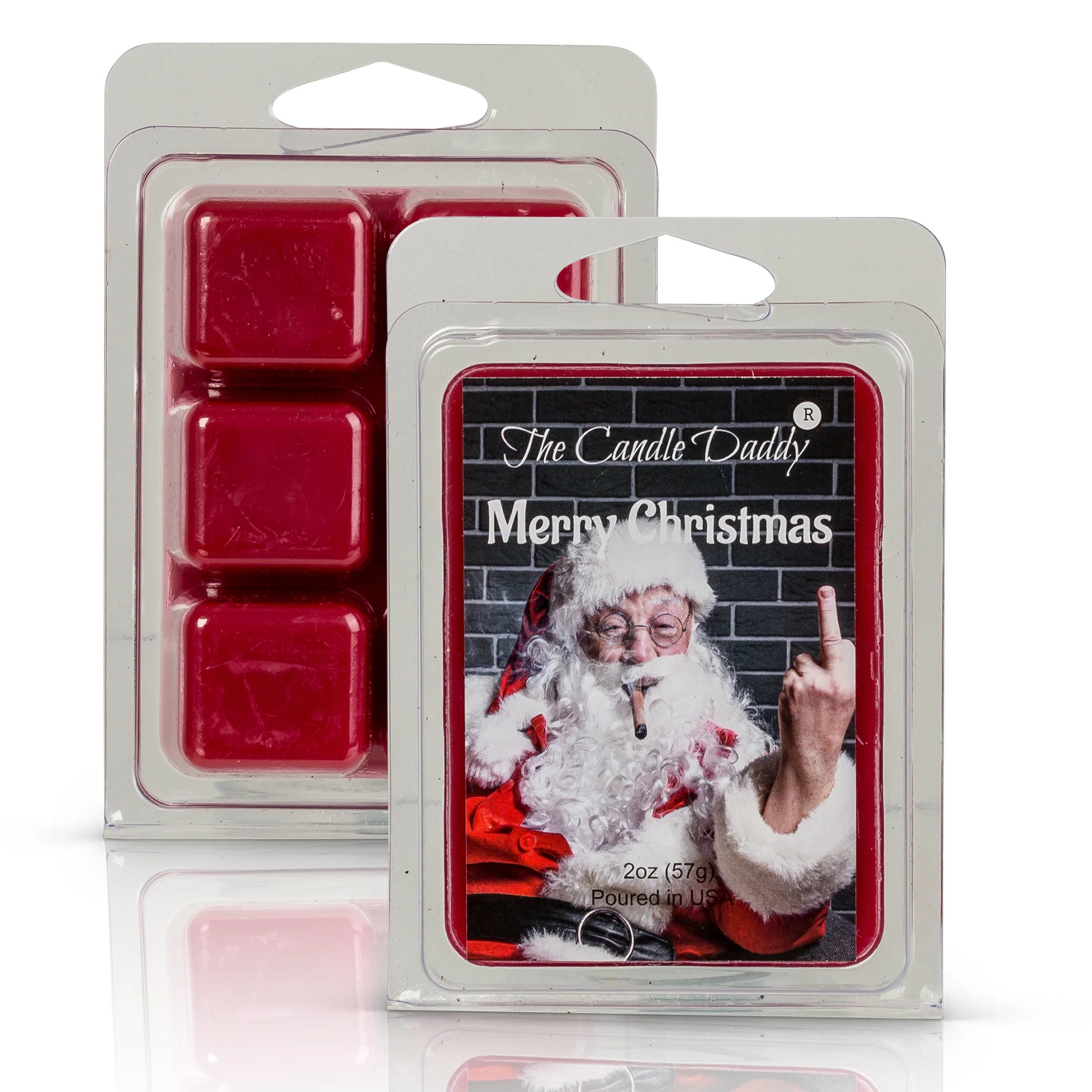 Merry Christmas Santa Wax Melts - 6 Cubes – Country Croppers