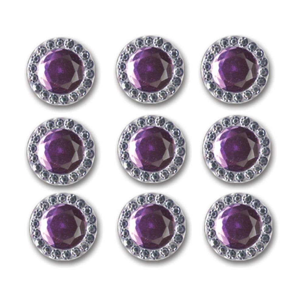 Queen & Co Candy Shoppe Embellishments - Purple Pave