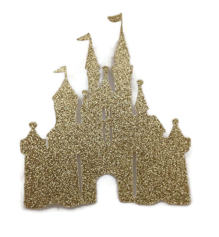 Cinderella Castle Die Cuts Glitter