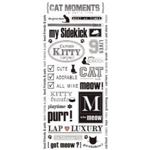 Cat Moments Stickers by Art Warehouse
