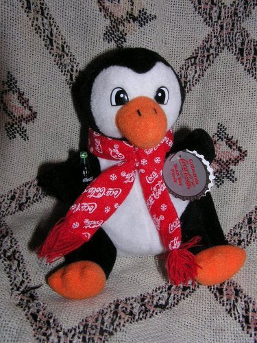 Coca Cola Penguin BeanBag with Scarf