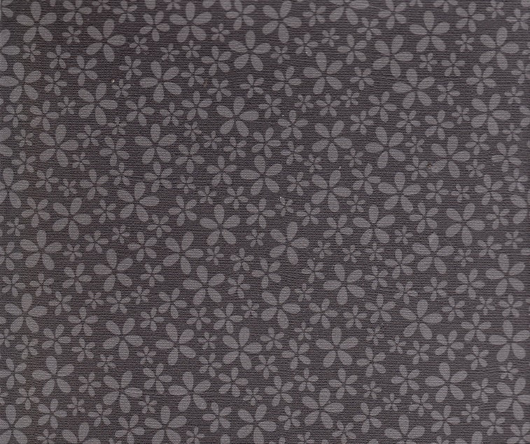 Black Flowers Patterned Cardstock Coredinations