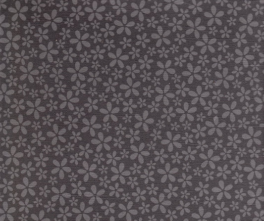 Black Flowers Patterned Cardstock Coredinations