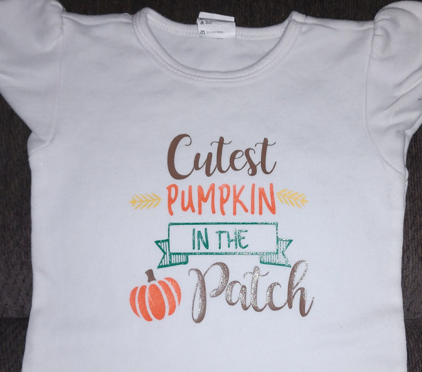 Cutest Pumpkin in the Patch TShirt Shirt Toddler