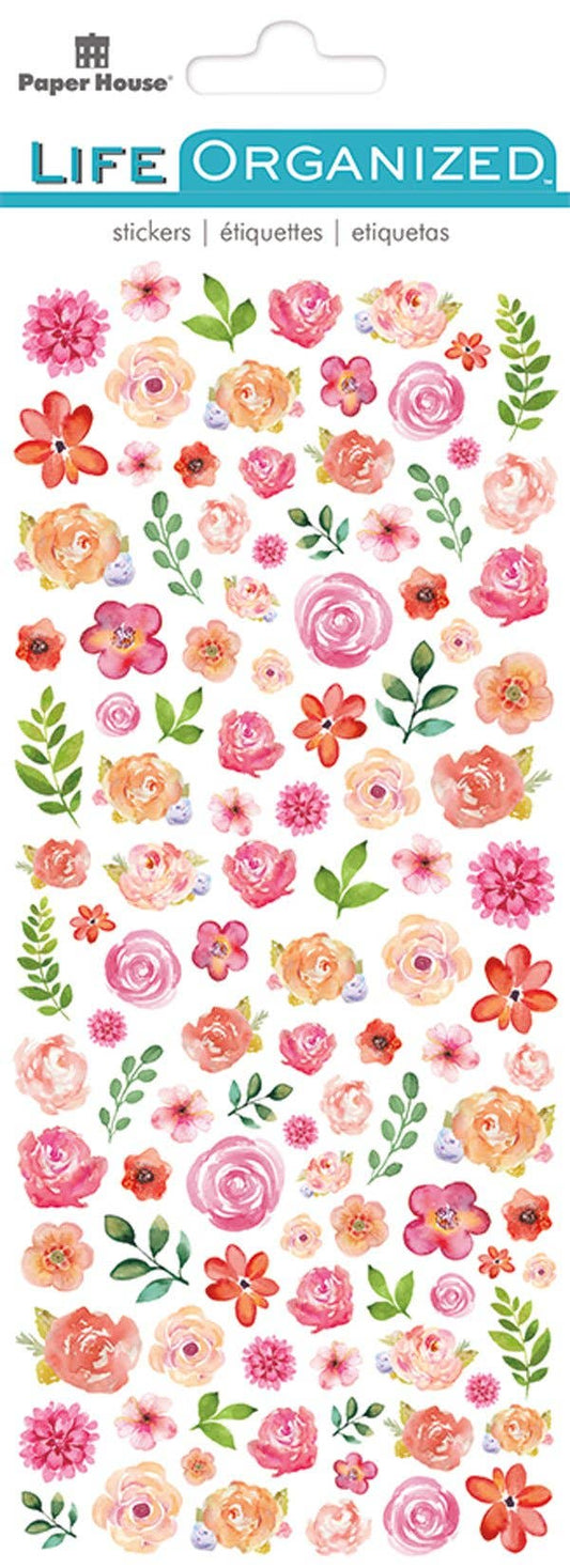 September Floral - Stickers – LUCY PLANS LIFE