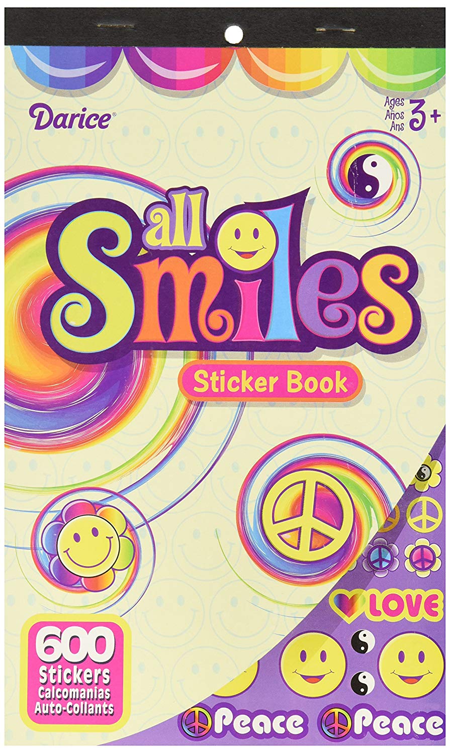 All Smiles Smiley Face Sticker Book