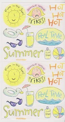 Summer Stickers by David Walker
