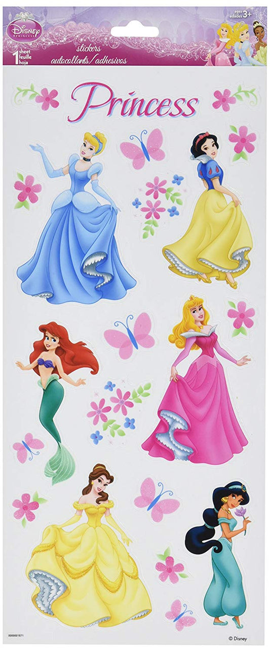Disney Princess Dreams Glitter Stickers