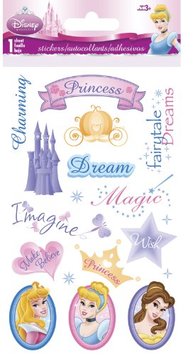 Disney Princess Slim Stickers Gem …